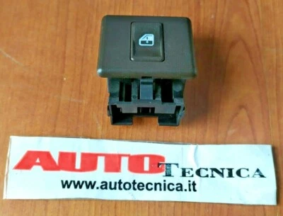 181449770 INTERRUTTORE PULSANTE ALZAVETRO AUTOBIANCHI Y10 FIAT UNO ALZACRISTALLO - Immagine 1 di 3