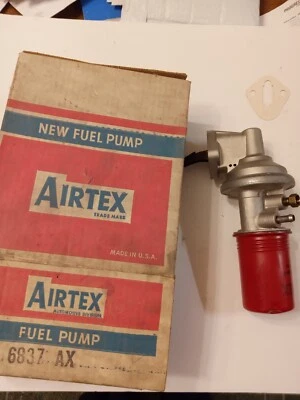 BOMBA DE COMBUSTIBLE VINTAGE - FORD MUSTANG 1963-65-FALCON-MERCURY COMET 6 CILINDROS - #6837 AX Foto 1 de 4