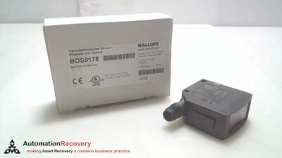 BALLUFF BOS0178, SENSOR DIFUSO CON SUPRESIÓN BKGD, BOS 23K-PU-RH10-S4, #300317 Foto 1 de 4