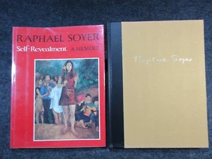 SELF REVEALMENT: A Memoir By Raphael Soyer 1st Printing 1969 HC/DJ - Picture 1 of 11