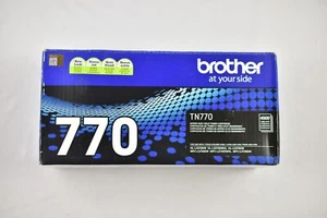 Brother Genuine TN770 Super High Yield Black Toner Cartridge NO RETAIL BOX - Picture 1 of 4