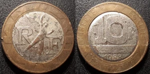 France - 10 francs Génie de la Bastille 1988 - fausse !! F.375/2 - Imagen 1 de 1