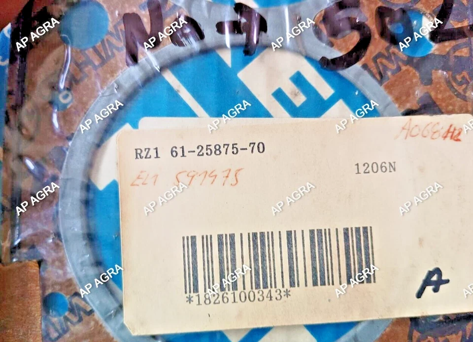 Junta de cabezal cil. RZ1 61-25875-70 Reinz para Volkwagen AUDI 80 B2 B3 OE 068103383EK Foto 1 de 3