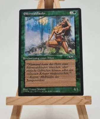 Elfenwaldläufer (M.2) Allianzen Magic Karte MTG  deutsch (Elvish Ranger (M.2) - Bild 1 von 2