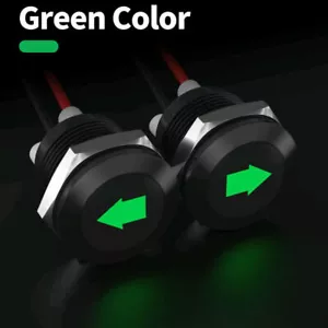 12mm LED Indicator Lights Auto Car Boat Dash Dashboard Panel Warning Pilot Lamps - Picture 1 of 11