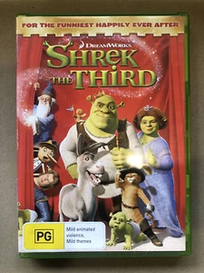 Shrek the Third (DVD 2007) Region 4 Adventure,Animation,Comedy, Mike Myers, Came - Picture 1 of 2