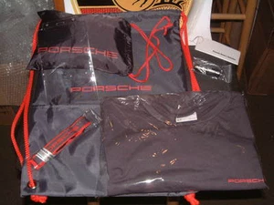 PORSCHE DESIGN LE MANS "FAN PACKAGE" W/T-SHIRT, LANYARD, PONCHO PLUS MORE! US-M - Picture 1 of 10