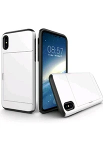 SLM Armr Case HVY DUTY WHT C Card I.D Holder Schutzhülle Skin Cover für iPhone X - Bild 1 von 3