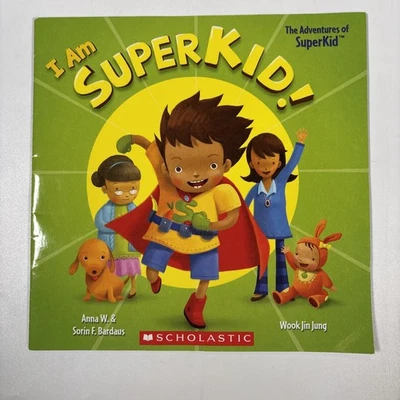 I Am a Superkid Scholastic Paperback Adventures Of Anna W. & Sorin F. Bardaus Foto 1 de 3
