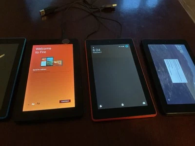 Amazon Fire Tablet 7 (5th Generation) - Preowned X4 - Image 1 of 4