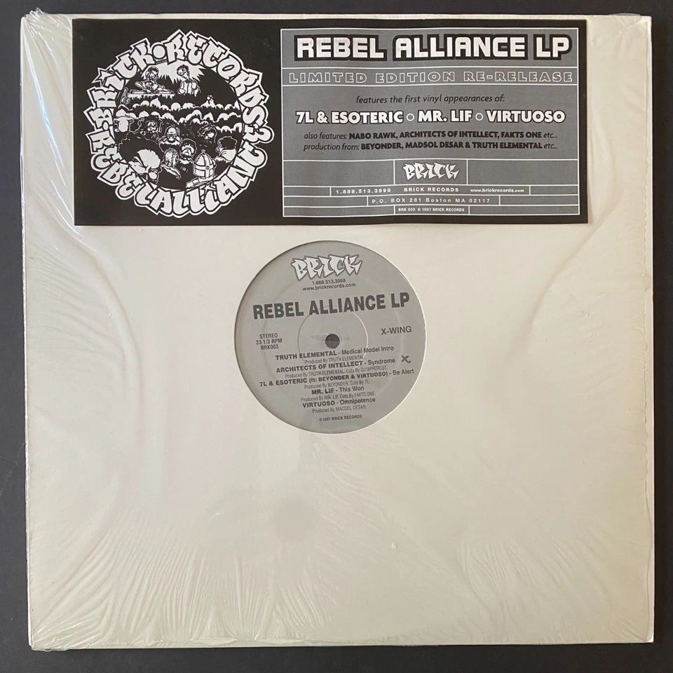 REBEL ALLIANCE LP Mr. Lif 7L & ESOTERIC Architects Of Intellect CZARFACE Fakts - Image 1 of 3