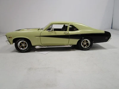 ERTL 1/18 AMERICAN MUSCLE BALDWIN MOTION 1969 CHEVY NOVA SS USADO BONITO *SIN CAJA* Foto 1 de 4