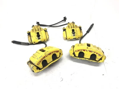 05-13 C6 Corvette Front and Rear Brake Calipers Yellow 71725 - Image 1 of 4