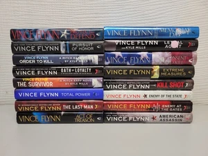 Lot of 11 Mitch Rapp Series Hardcover Books by Vince Flynn & Kyle Mills - Bild 1 von 6