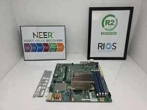 Supermicro X11SCM-F Intel Xeon E Series UDIMM DDR4 Micro ATX Motherboard - Picture 1 of 5