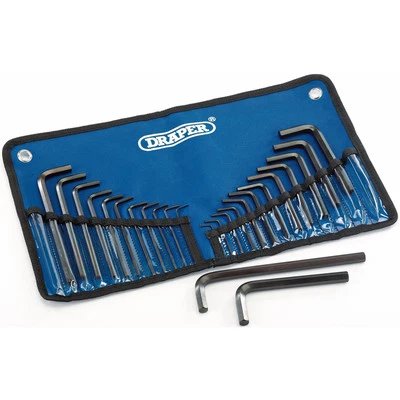 Draper 33892 Metric/Imperial Combined Hex. Key Set 25 Piece - Image 1 of 3