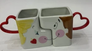 Enesco His & Her Perfect Match Kissing Mugs - Picture 1 of 13