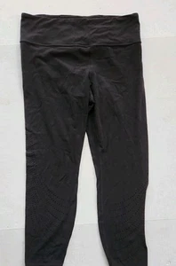 Athleta Elation Laser Cut 7/8 Tight Yoga Stretch Hose Large L      - Bild 1 von 5