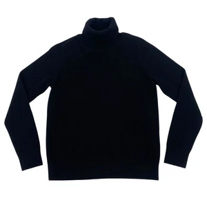 Quince Damen-Rollkragenpullover Größe Small schwarz mongolischer Kaschmir - Bild 1 von 12