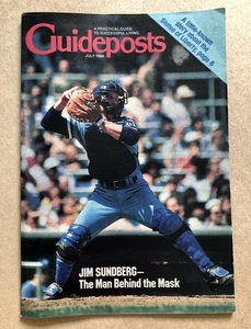 Guideposts Magazine (July 1986) Baseball Catcher Jim Sundberg, VG! - Picture 1 of 2