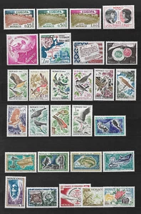 MONACO STAMP ANNEE COMPLETE 1962 : YVERT N° 571 - 598 , 28 TIMBRES NEUFS xx TTB - Imagen 1 de 1