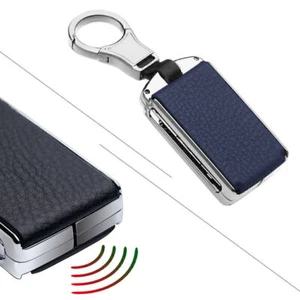 Leather Car Key Case Cover Shell For Volvo XC60 XC40 XC90 S90 V90 2018 - 2020 - Picture 1 of 6