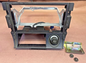 94 Honda Prelude SI Center Consoler Trim Radio Bezel Stereo BLACK Cover 92-96 - Picture 1 of 7