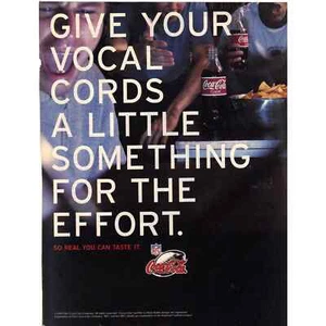 Vintage 1999 Print Ad for Coca-Cola - Picture 1 of 1