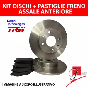 KIT DISCHI + PASTIGLIE ASSALE ANTERIORE LANCIA YPSILON (312_) DAL 2011 - Imagen 1 de 5