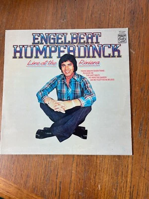 ENGELBERT HUMPERDINCK ~ LIVE AT THE RIVIERA - LP 1971 Import VERY GOOD - Image 1 of 4