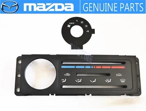 Placa frontal de control de clima calentador MAZDA 90-97 Roadster MX-5 Miata NA6 NA8 FABRICANTE DE EQUIPOS ORIGINALES - Imagen 1 de 1