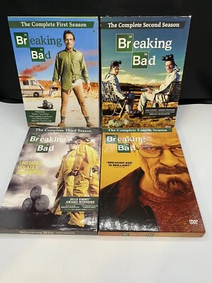 Breaking Bad DVD sets complete seasons 1-4 (1, 2, 3, 4) - Image 1 of 4