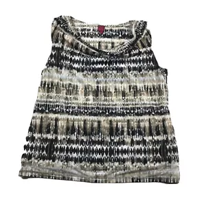 212 Collection Shirt Womens XL Cowl Neck Lightweight Sleeveless Lined Tank Top - Picture 1 of 8