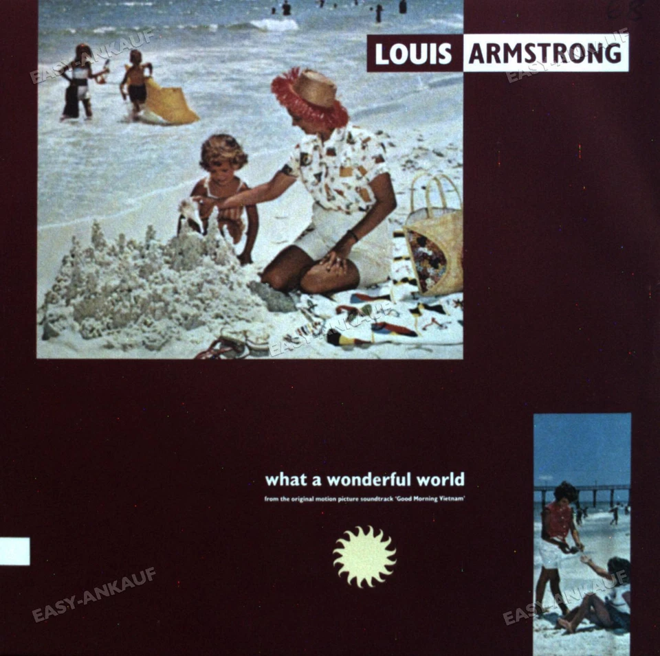 Louis Armstrong / Wayne Fontana - What A Wonderful World / Game Of Love 7" '* - Image 1 of 1