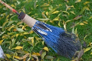 Real Witch's Broom / Pagan Besom / Halloween Pagan broom, Rustic wedding decor,  - Picture 1 of 12
