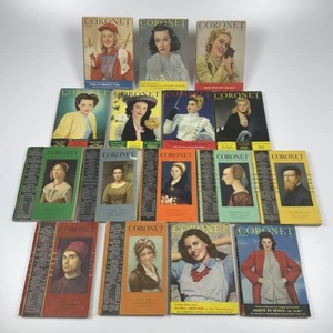Gemischtes Set 16 Ausgaben Coronet Digest Magazine 1937 1938 1941 1943 Zweiter Weltkrieg - Bild 1 von 10
