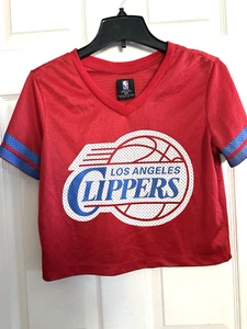 Camiseta corta para mujer NBA Los Angeles Clippers roja manga corta mediana - Imagen 1 de 4