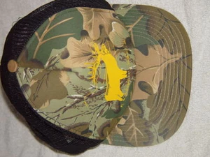 Gorra de béisbol camuflada con gorra ajustable de alce o alce - Imagen 1 de 8