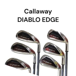 [Callaway] DIABLO EDGE Iron Set 6pcs 5-6-7-8-9-Pw Shaft DIABLO EDGE 60i Flex R - Picture 1 of 24