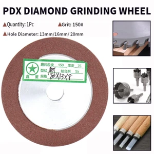 80mm PDX Diamond Grinding Disc Wheel For Wood Metal Angle Grinder Tool 150 Grit - Picture 1 of 9