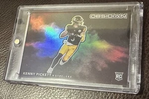 2022 Panini Obsidiana Color Blast Kenny Pickett #CBB-KPI Novato RC SP SSP Acero - Imagen 1 de 2