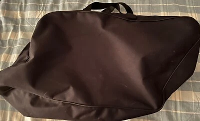 Harley Davidson Logo Lightweight Duffel Bag Gym Bag  Shaped Like A Saddle Bag - Image 1 of 3