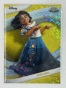 2025 Topps Chrome Disney Mirabel Yellow Mini Diamond Refractor  - Picture 1 of 2