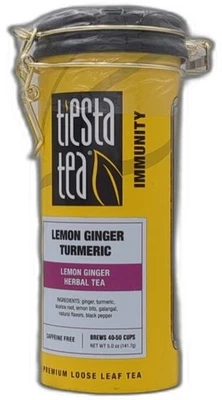 Tiesta Tea - Lemon Ginger Turmeric | Loose Leaf | Lemon Ginger Herbal Tea