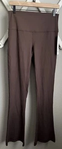 NWT! Lululemon Women's 10 Align Rib Mini-Flare Pant Regular - Espresso - Picture 1 of 11