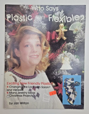 Jewelry Laminating Instruction Booklet Jan Wilton “Who Says Plastic Flexible” - Image 1 of 2