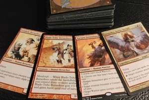 Powerful Red White Custom MTG Deck 60 Card Aggro Magic: The Gathering FIRE - Picture 1 of 5