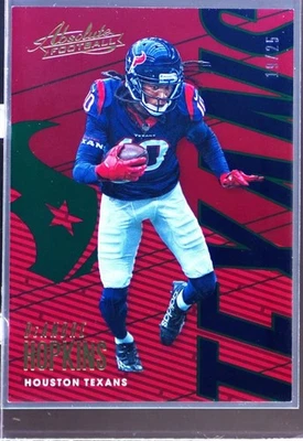 2018 Absolute DeAndre Hopkins Spectrum Green /25 #40 Texans - Image 1 of 2
