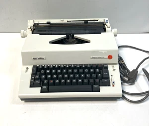 Vintage Olympia Report Electric Typewriter (model SKE) Tested Working - Picture 1 of 8