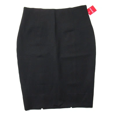 NWT SPANX Perfect Ponte Pencil in Classic Black Shaping Stretch Skirt XS - Image 1 of 4